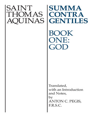 cover image of Summa Contra Gentiles